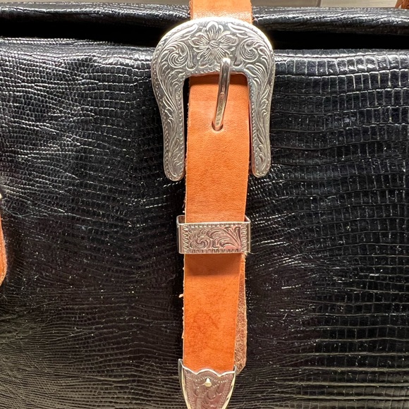 Circle Y of Yoakam - luxury lizard Blk Handmade - Picture 3 of 7